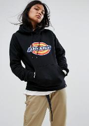 Oversized Hoodie With Logo Print