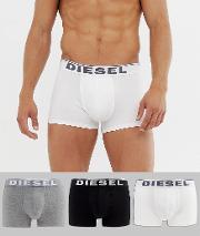 3 Pack Cotton Stretch Trunks
