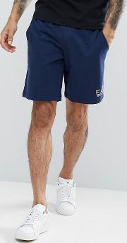 small logo sweat shorts in navy