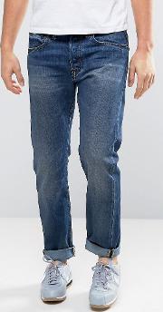 ed 55 regular tapered jeans grime dirt wash