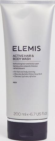 Men's Active Hair & Body Wash 200ml