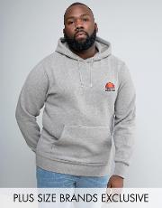 plus hoodie with small logo