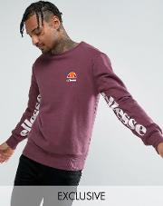 sweatshirt with under sleeve print  purple