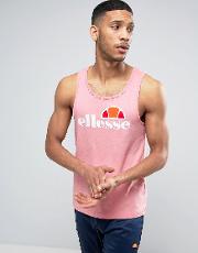 vest with classic logo in pink