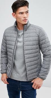 quilted jacket in real down