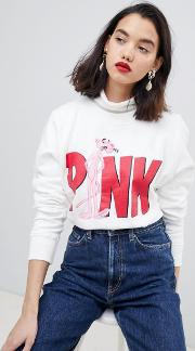 pink panther sweatshirt