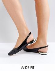 aaliyah pointed flat shoes