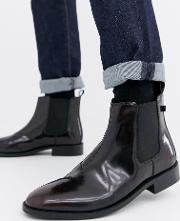Jeans High Shine Chelsea Boots