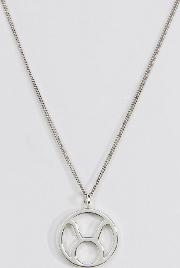 sterling silver taurus zodiac necklace