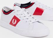 Underspin Tipped Cuff Leather Trainers