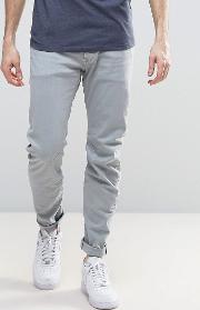 g star arc 3d slim jeans correct grey wash
