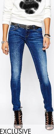 g star be raw 3301  low super skinny jeans