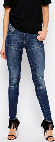 G Star Elwood 5620 Ultra High Super Skinny Jeans