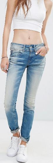 G Star Lynn Mid Skinny Jeans