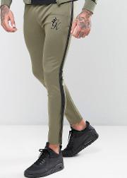 poly skinny joggers