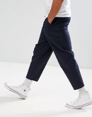 narrow pleat trousers