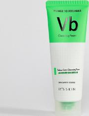 its skin power10 face cleansing foam vb sebum control balancing