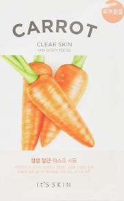 the fresh mask sheet carrot