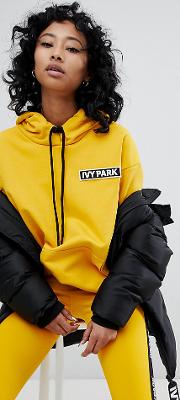 oversized hoodie in yellow