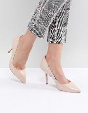 patent pointed court shoes