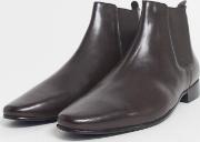 Kurt Geiger Wide Fit Leather Chelsea Boot