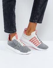 kswiss generation  icon knit trainers  grey