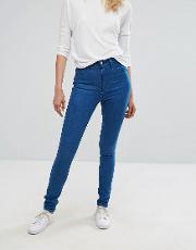 Levi's Line 8 High Rise Skinny Jeans
