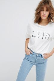 levi's line 8 ln8 logo t shirt