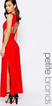 maxi dress with open back