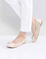 Bow Front Soft Ballerina