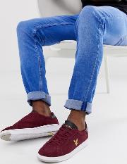 Burchill Suede Lace Up Trainers