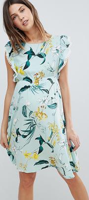 mamalicious floral print shift dress