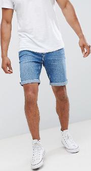 Man Denim Shorts