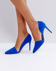 Open Side Pointed Court Shoe