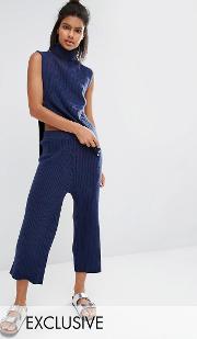 knitted culottes