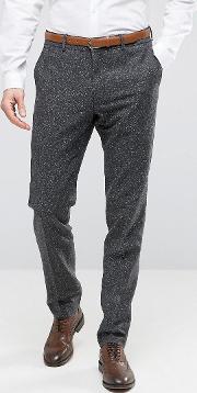 Trousers With Flecking