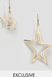 mismatch star earrings