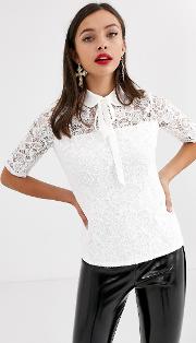 All Over Lace Blouse