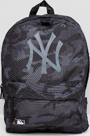 backpack ny yankees in black camo