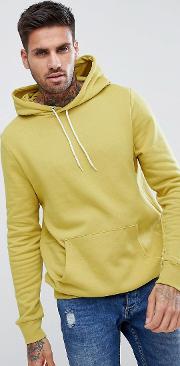 hoodie in mustard
