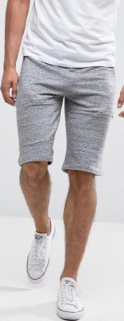 Jersey Shorts In Grey Marl