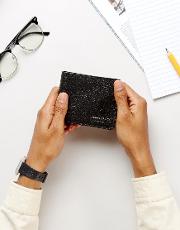 leather wallet in black