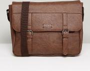 satchel in brown