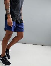 sport shorts with colour blocking  black and navy