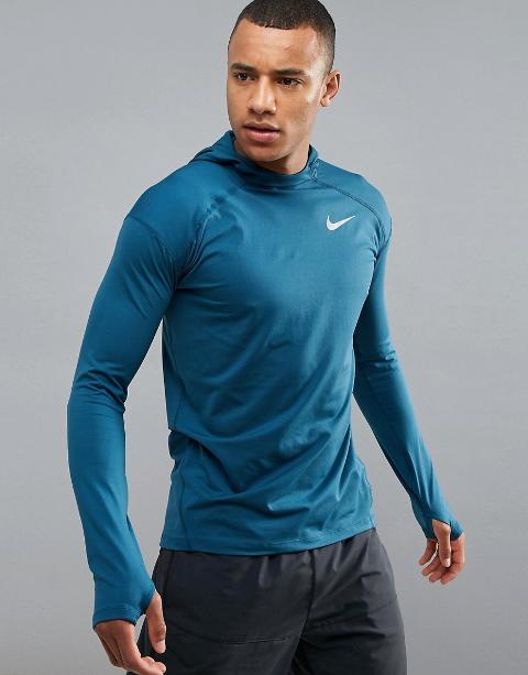 nike dri fit element hoodie