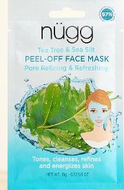tea tree & sea silt peel off face mask