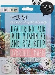 Oh K Super Hydrating Hyaluronic Acid With Sea Kelp Hydrogel Face Mask