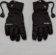 freestyle ski gloves fleece lined  black
