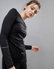 long sleeve breathable running top