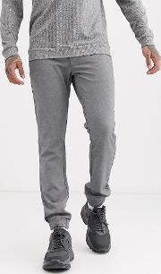 Slim Tapered Fit Cuffed Bottom Trousers